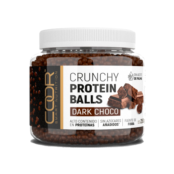 Crunchy Protein Balls Dark Choco Coor