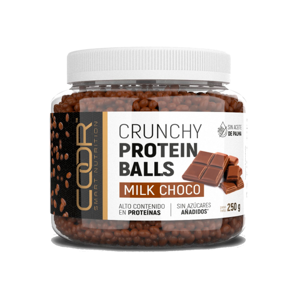 Crunchy Protein Balls Milk Choco Coor