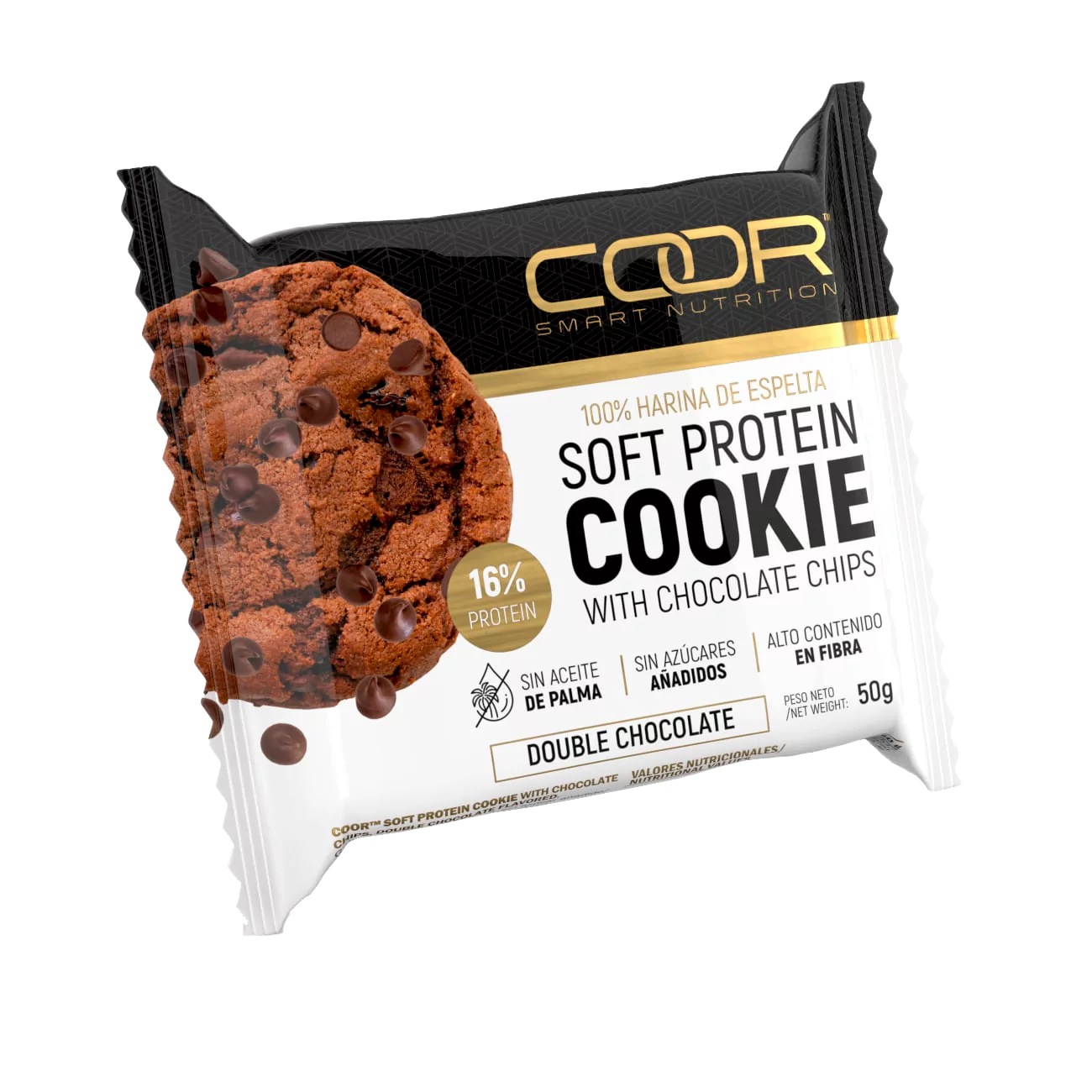 Soft protein Cookie Doble Chocolate Coor